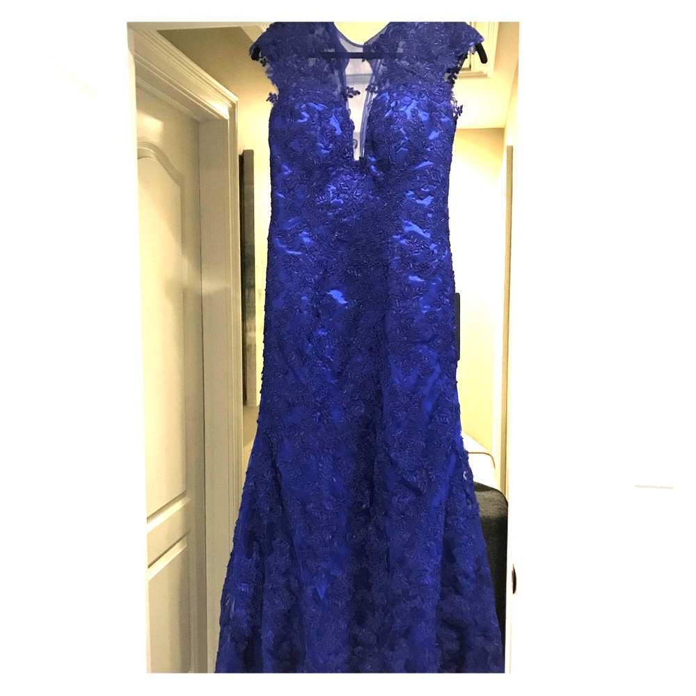 Fit and flare gown